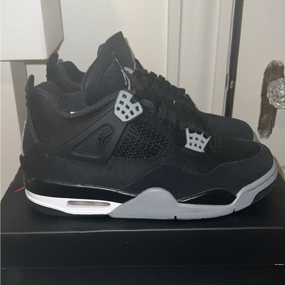 Air Jordan 4 Retro SE 'Black Canvas' - Picture 3 of 7